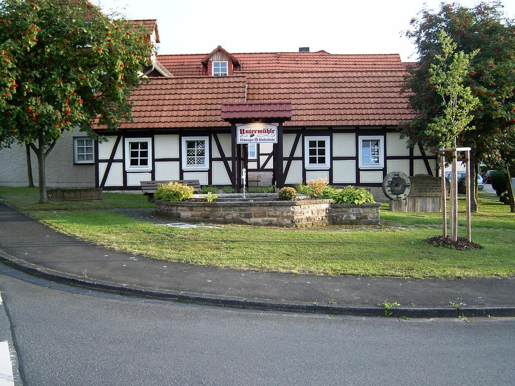Landgasthof Zur Untermuehle Datterode Eksteriør billede